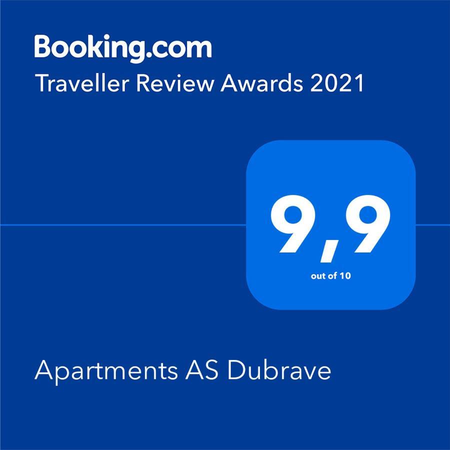 Apartments As Dubrave Dubrave Gornje Eksteriør billede